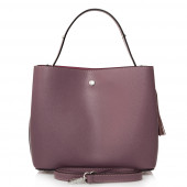 Geanta dama din piele naturala DiAmanti Lara Lilla Scuro Geanta dama din piele naturala DiAmanti Lara Lilla Scuro